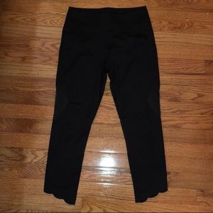 Abercrombie & Fitch Crop 2 Pair of Black Leggings